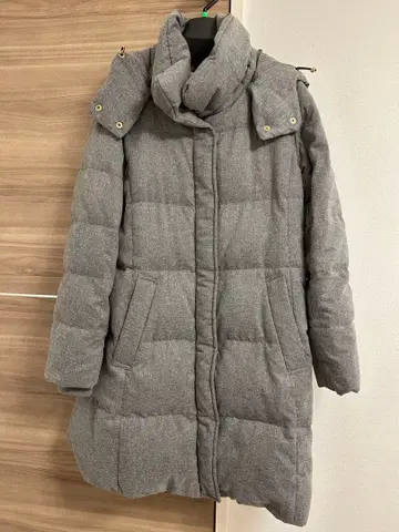 글로벌 워크 다운 코트 그레이 롱