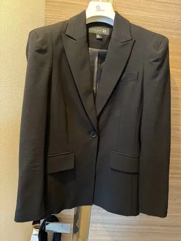 Forever 21 포에버 21 자켓 블랙 블랙