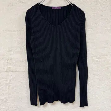 아이템즈 어반 리서치 리브 니트 V넥 심플 무지 F [ i565