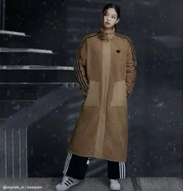 레어! 레어 adidas 보아 플리스 자켓 브라운