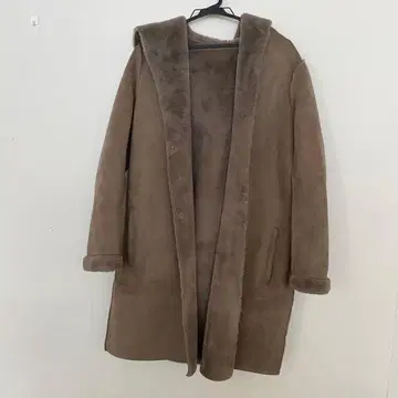 ZARA 리버서블 인조 모피 무스탕 코트