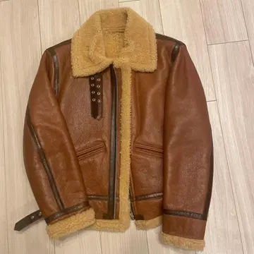 B-3 양가죽 무스탕 자켓