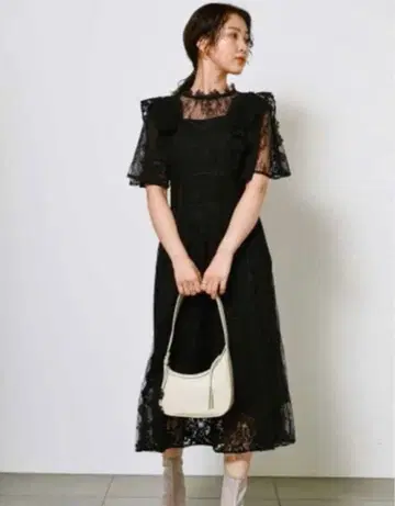 SNIDEL 블랙 롱 원피스 사이즈 0