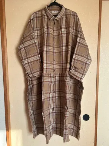 [이치 앤티크스] 길이 포장 리폼 가능 린넨 원피스