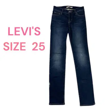 Levi's 다크 블루 스키니 데님