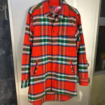 ROCK STAR L 사이즈 플란넬 셔츠