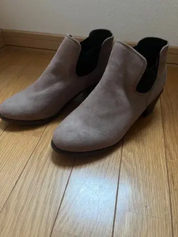 그레이 사이드 고어 부츠 LL 사이즈 일본제