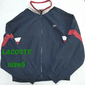 [ 새상품급 ] LACOSTE 나일론 자켓 사이즈 5 점퍼 라코스테