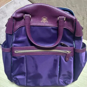 보라색 2WAY 백팩 핸드백