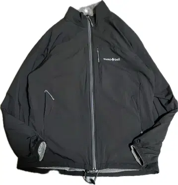 90s 몽벨 라이트쉘 아우터 자켓 블랙 구형 택