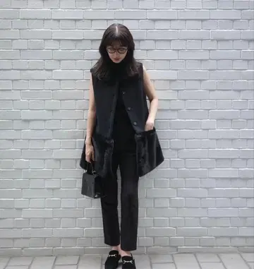 베이스먼트 온라인 퍼 블랙 베스트