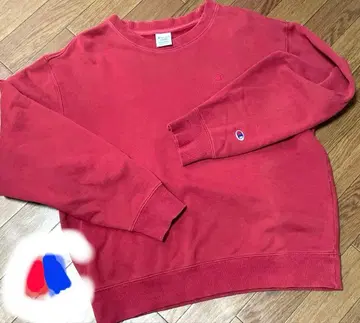 Champion 챔피온 맨투맨 구제 의류 USED 빨간색 L USA제