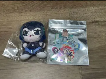 계속 한밤중이면 좋을 텐데 킬러 스티커 핀 배지 세트 봉제 인형