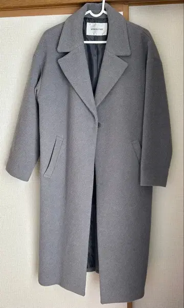 NATURAL BEAUTY BASIC 롱 코트 S 그레이