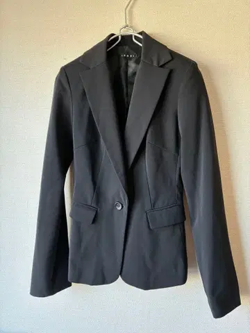 INGNI 블랙 코트 XS 포멀 얇은 소재 여성용