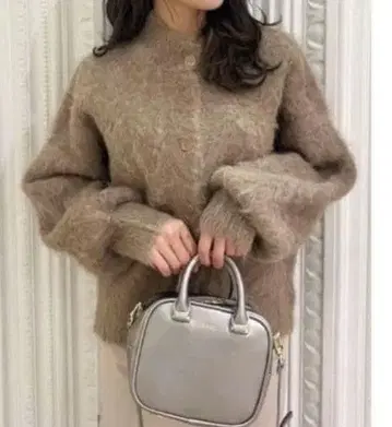 SNIDEL 스나이델 비쥬 버튼 가디건