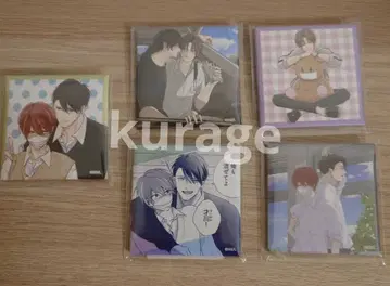 [ 마스크 남자들은 사랑하고 싶지 않은데 ] 온라인 복권 캔뱃지 5종