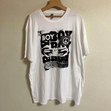 US 구제 의류 컬처 클럽 T셔츠 2XL 사이즈