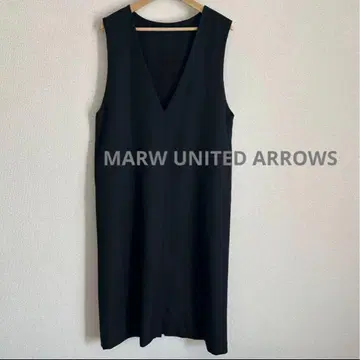 새상품급 MARW UNITED ARROWS 슬리브리스 원피스 36사이즈