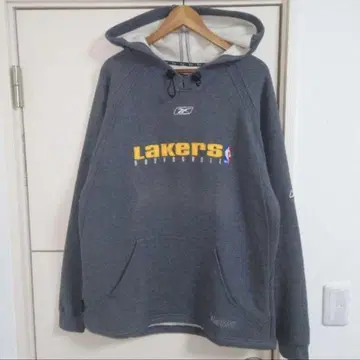 레이커스 후드 맨투맨 NBA 농구 자수 로고 빅 실루엣