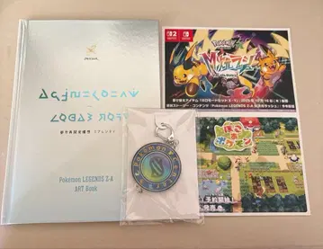 포켓몬 레전드 z-a 아트북 키링 엽서