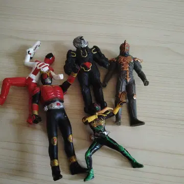 가면라이더 피규어 5체 세트