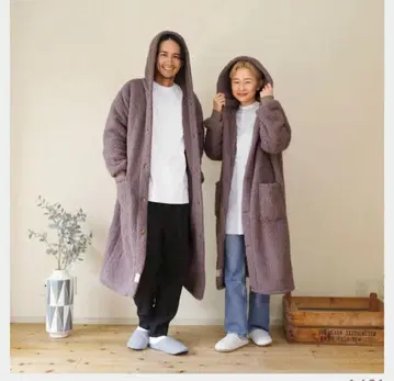 e-room 착용 담요 (롱 기장) 모카 M 사이즈 새상품