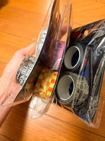 미개봉 새상품 쓰리코인즈 기묘한 이야기 마스킹 테이프 3개 세트