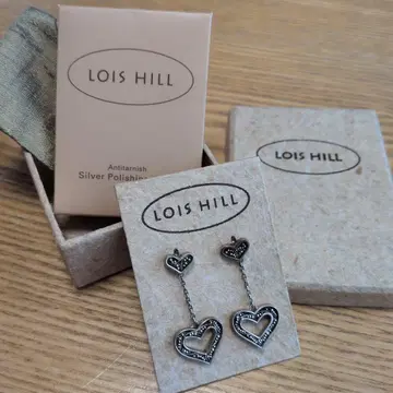 LOIS HILL 로이스힐 Silver925 하트 귀걸이
