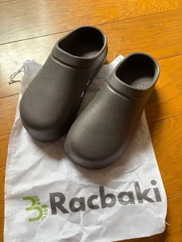 쿠바 RAKUBAKI 골격 교정 샌들 이지 사보 블랙