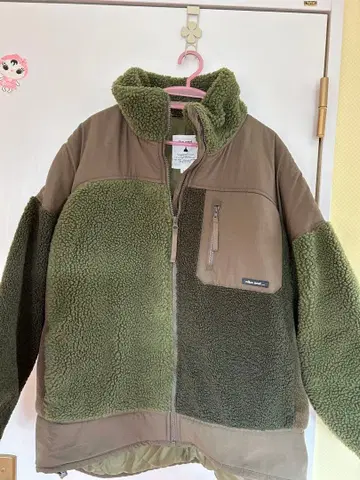 니코앤드 - 플리스 자켓 L 사이즈 올리브 그린