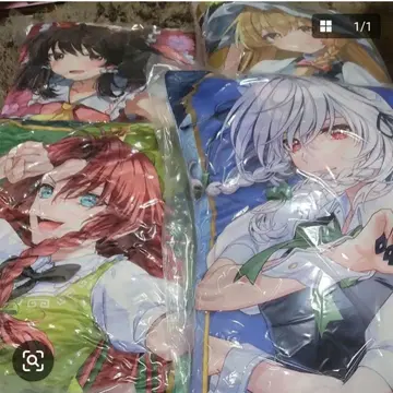 동방 프로젝트 신작 일러스트 쿠션 전 4종 세트