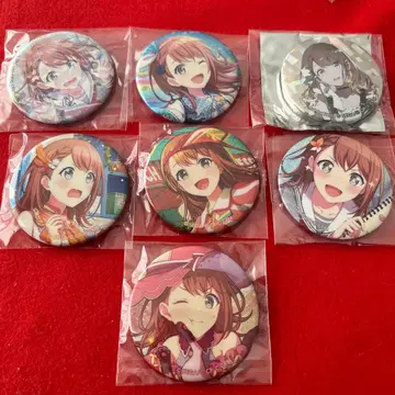 프로세카 하나사토 미노리 보석 캔뱃지 글리터 캔뱃지 홀로그램 캔뱃지 7개