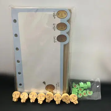 (12-93) 캐릭터 코게빵 메모장 지우개 세트