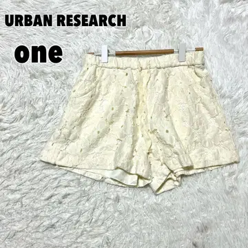 URBAN RESEARCH 어반 리서치 레이스 큐롯 팬츠