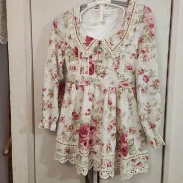 LIZ LISA 플라워 프린트 미니 원피스