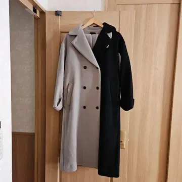 UNITED TOKYO 더블 브레스트 롱 코트