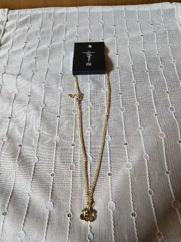 JEYSUS GG 큐빅 목걸이 새상품