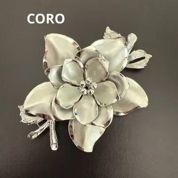 빅 사이즈 빈티지 CORO 브로치