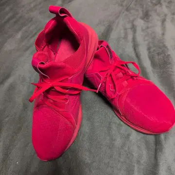 PUMA 스니커즈 27.0 빨간색