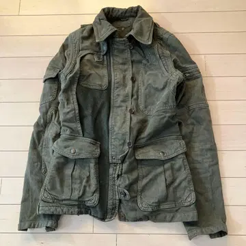 12.8 쉐어 스피릿 밀리터리 자켓 카키 36