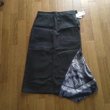 니코앤드 - 블랙 롱 스커트 사이즈 3