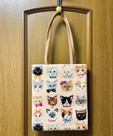 페일러 FEILER 러브러리 프리티캣츠 토트백