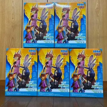 주토피아2 ACT/CUT 프리미엄 피규어 5개 세트