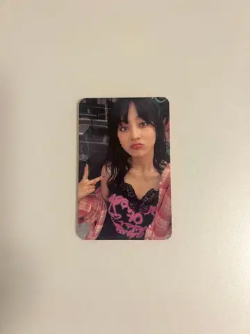 1478.ZONE 지효 트레이딩 카드 BDM