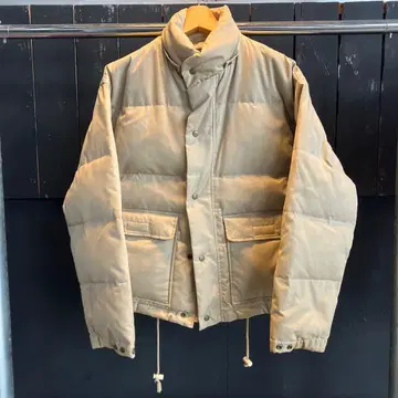 Mac Hope 베이지 단장 다운 자켓