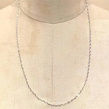 SILVER925 PIG NOSE CHAIN NECKLACE / 실버