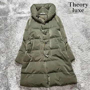 띠어리 럭스 숄카라 다운 코트 M 상당 새상품급