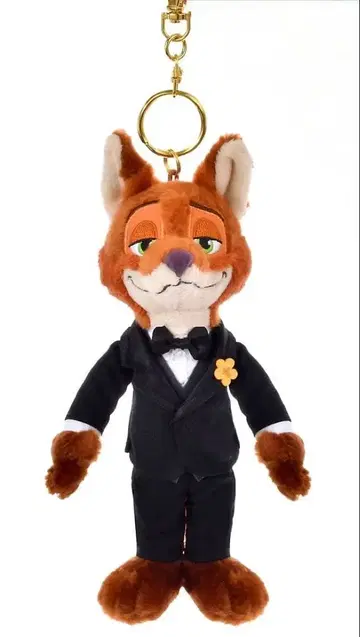 닉 와일드 봉제 인형 키링 키체인 ZOOTOPIA2