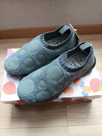 새상품 Gomu56 도트 워셔블 초경량 슬립온 S 22~22.5